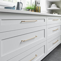 Worldwide Flooring Design Center Reeded Pull 12 Inch (c-c) Honey Bronze Reeded Pull 12 Inch (c-c) Honey Bronze Top Knobs Decorative Hardware