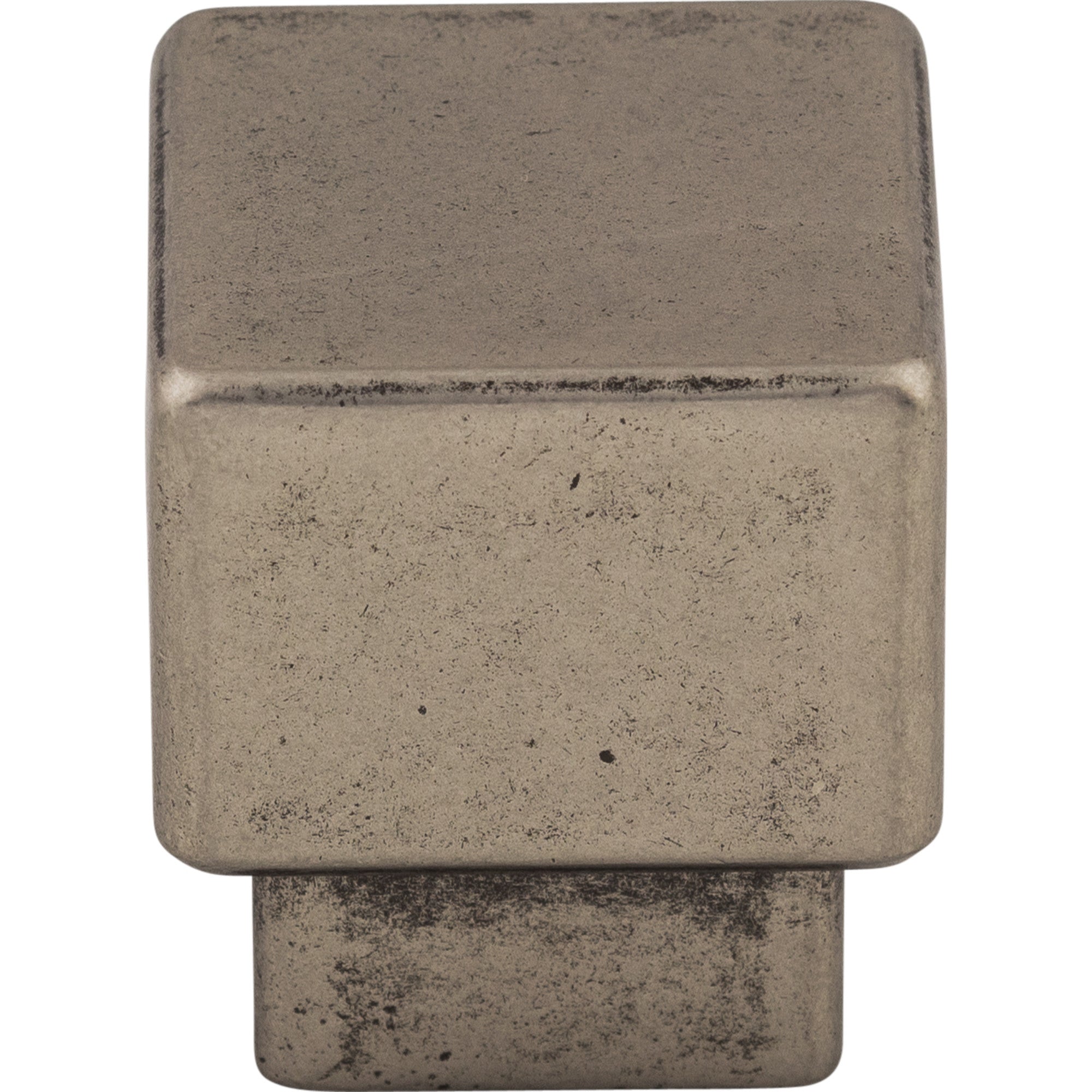 Worldwide Flooring Design Center Tapered Square Knob 1 Inch Pewter Antique Tapered Square Knob 1 Inch Pewter Antique Top Knobs Decorative Hardware