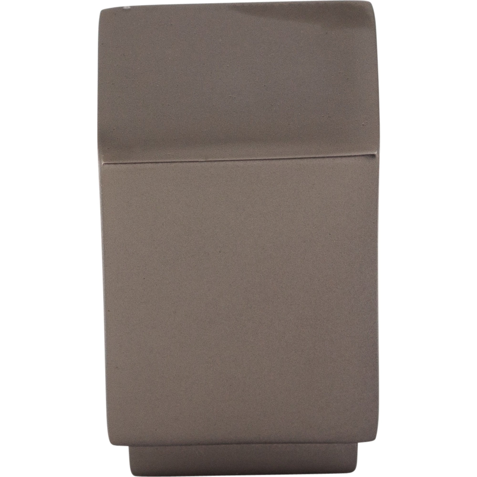 Worldwide Flooring Design Center Linear Square Knob 3/4 Inch Ash Gray Linear Square Knob 3/4 Inch Ash Gray Top Knobs Decorative Hardware