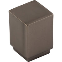 Worldwide Flooring Design Center Linear Square Knob 3/4 Inch Ash Gray Linear Square Knob 3/4 Inch Ash Gray Top Knobs Decorative Hardware