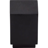 Worldwide Flooring Design Center Linear Square Knob 3/4 Inch Flat Black Linear Square Knob 3/4 Inch Flat Black Top Knobs Decorative Hardware