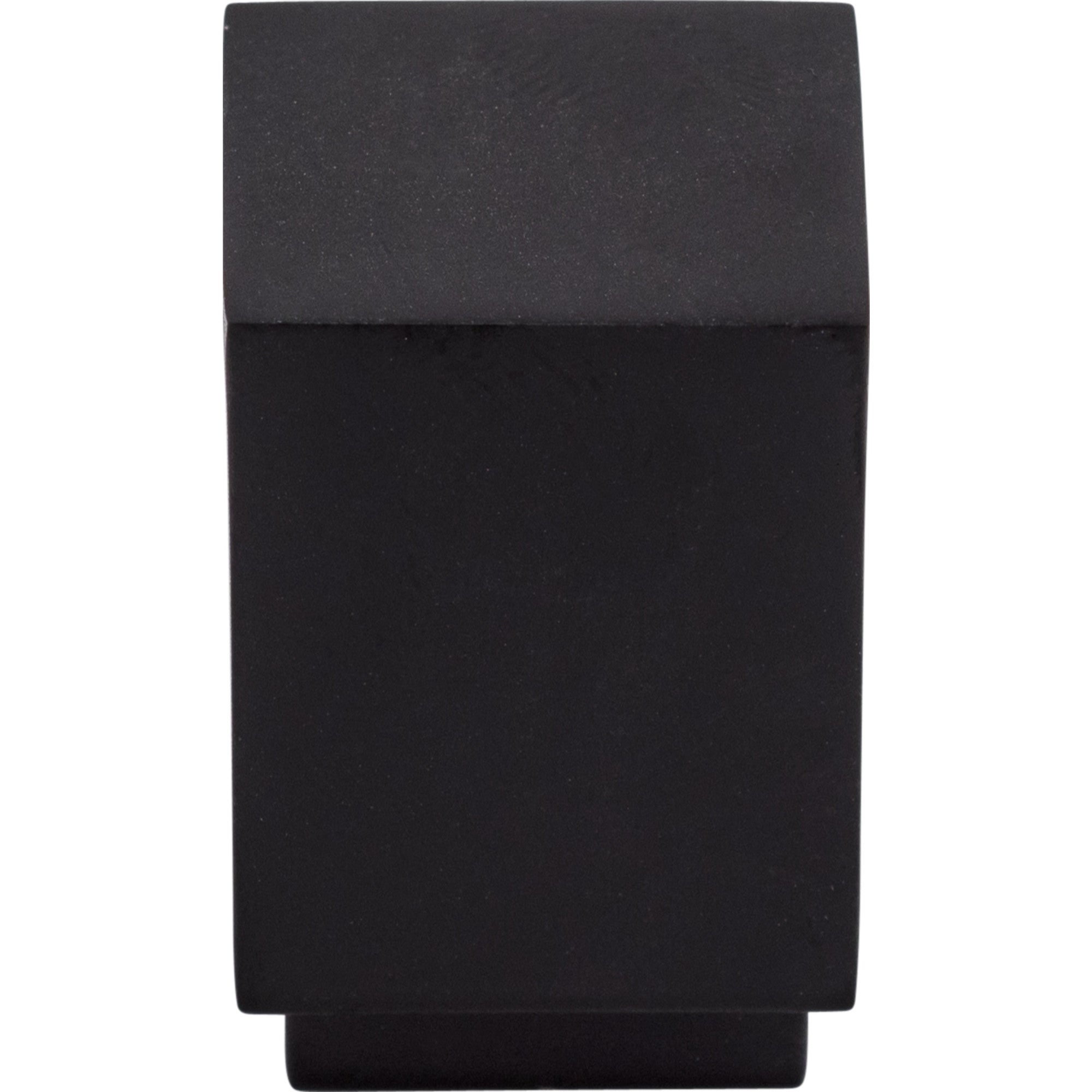 Worldwide Flooring Design Center Linear Square Knob 3/4 Inch Flat Black Linear Square Knob 3/4 Inch Flat Black Top Knobs Decorative Hardware