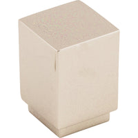 Worldwide Flooring Design Center Linear Square Knob 3/4 Inch Polished Nickel Linear Square Knob 3/4 Inch Polished Nickel Top Knobs Decorative Hardware