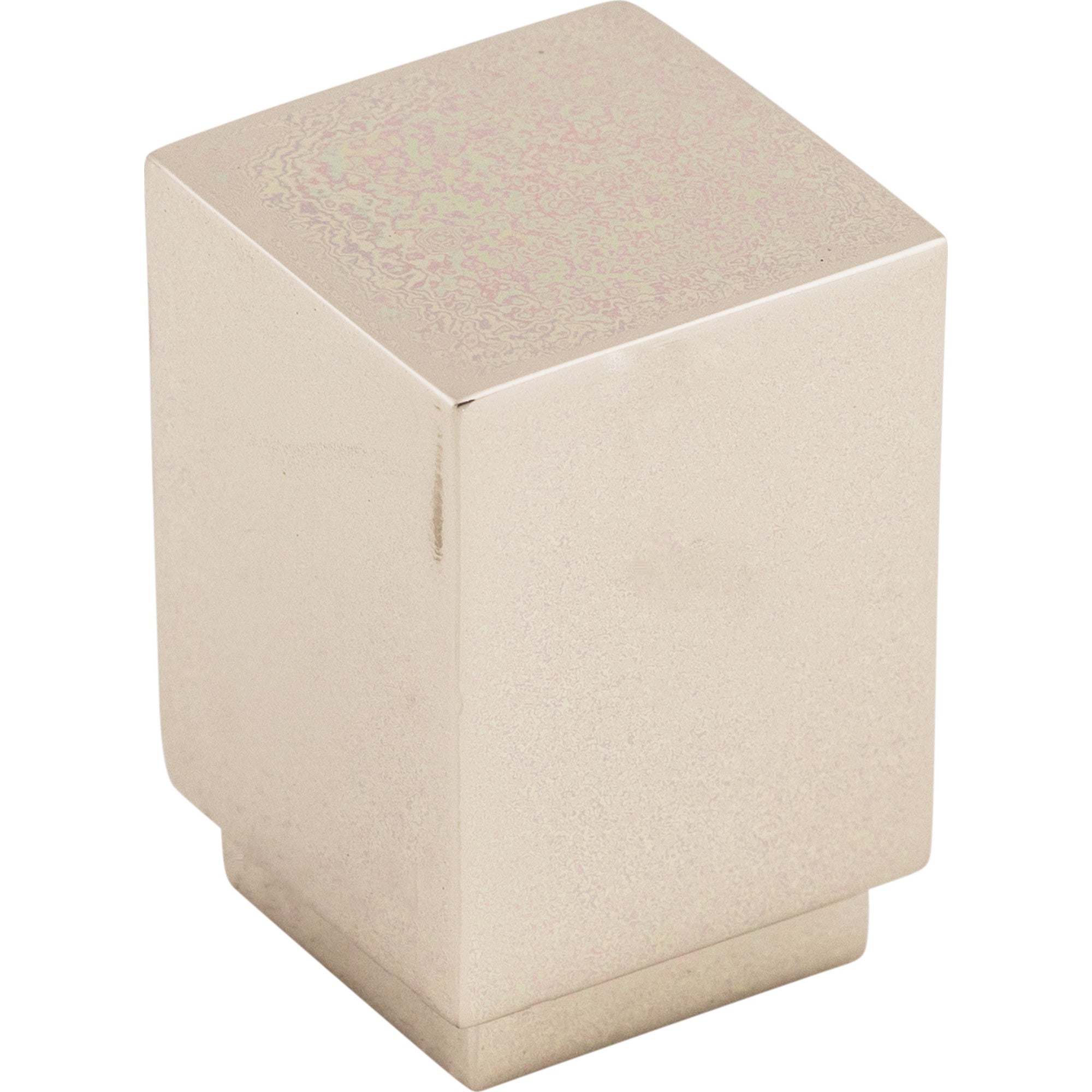 Worldwide Flooring Design Center Linear Square Knob 3/4 Inch Polished Nickel Linear Square Knob 3/4 Inch Polished Nickel Top Knobs Decorative Hardware