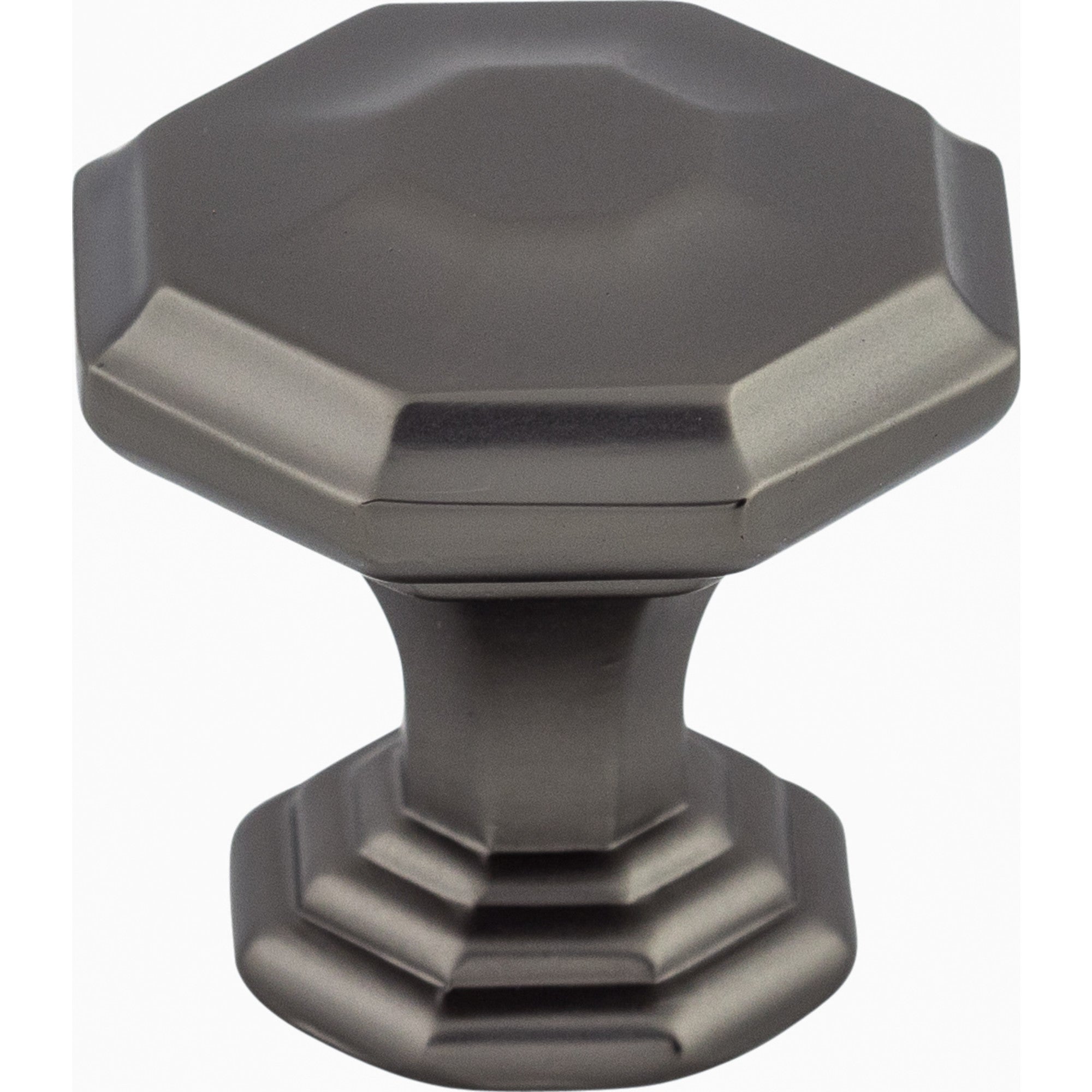 Worldwide Flooring Design Center Chalet Knob 1 1/8 Inch Ash Gray Chalet Knob 1 1/8 Inch Ash Gray Top Knobs Decorative Hardware
