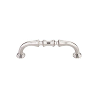 Worldwide Flooring Design Center Chalet Pull 3 3/4 Inch (c-c) Brushed Satin Nickel Chalet Pull 3 3/4 Inch (c-c) Brushed Satin Nickel Top Knobs Decorative Hardware