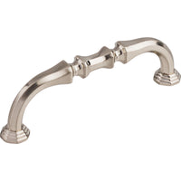 Worldwide Flooring Design Center Chalet Pull 3 3/4 Inch (c-c) Brushed Satin Nickel Chalet Pull 3 3/4 Inch (c-c) Brushed Satin Nickel Top Knobs Decorative Hardware