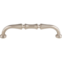 Worldwide Flooring Design Center Chalet Pull 5 Inch (c-c) Polished Nickel Chalet Pull 5 Inch (c-c) Polished Nickel Top Knobs Decorative Hardware