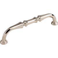 Worldwide Flooring Design Center Chalet Pull 5 Inch (c-c) Polished Nickel Chalet Pull 5 Inch (c-c) Polished Nickel Top Knobs Decorative Hardware