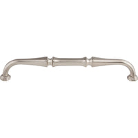 Worldwide Flooring Design Center Chalet Pull 7 Inch (c-c) Brushed Satin Nickel Chalet Pull 7 Inch (c-c) Brushed Satin Nickel Top Knobs Decorative Hardware