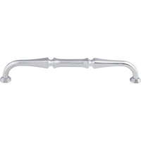 Worldwide Flooring Design Center Chalet Pull 7 Inch (c-c) Polished Chrome Chalet Pull 7 Inch (c-c) Polished Chrome Top Knobs Decorative Hardware