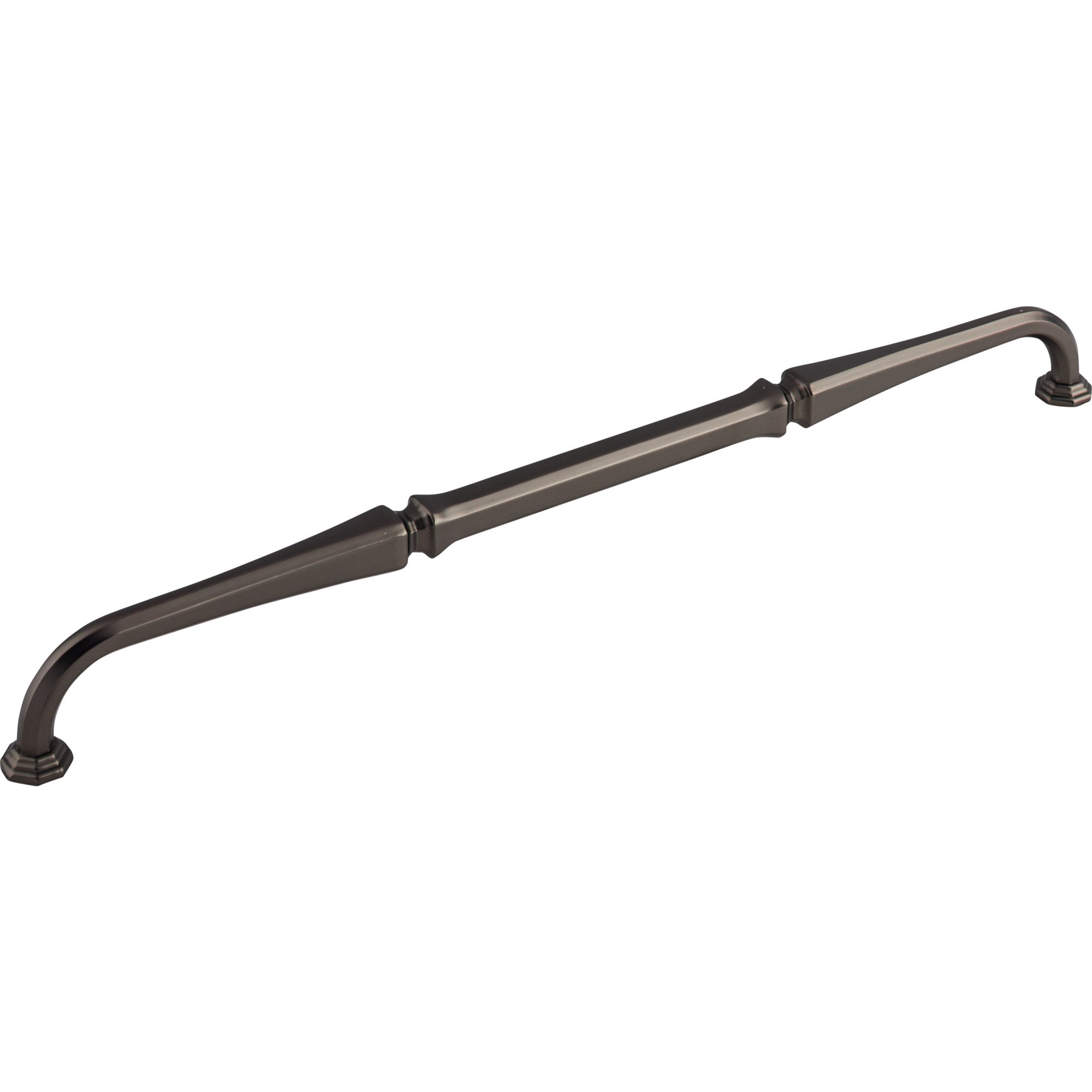 Worldwide Flooring Design Center Chalet Pull 12 Inch (c-c) Ash Gray Chalet Pull 12 Inch (c-c) Ash Gray Top Knobs Decorative Hardware