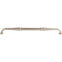 Worldwide Flooring Design Center Chalet Pull 12 Inch (c-c) Polished Nickel Chalet Pull 12 Inch (c-c) Polished Nickel Top Knobs Decorative Hardware