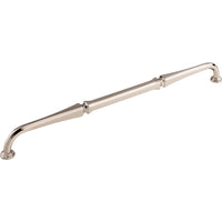 Worldwide Flooring Design Center Chalet Pull 12 Inch (c-c) Polished Nickel Chalet Pull 12 Inch (c-c) Polished Nickel Top Knobs Decorative Hardware