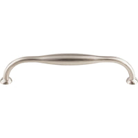 Worldwide Flooring Design Center Shrewsbury D Pull 6 5/16 Inch (c-c) Brushed Satin Nickel Shrewsbury D Pull 6 5/16 Inch (c-c) Brushed Satin Nickel Top Knobs Decorative Hardware