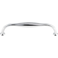 Worldwide Flooring Design Center Shrewsbury D Pull 6 5/16 Inch (c-c) Polished Chrome Shrewsbury D Pull 6 5/16 Inch (c-c) Polished Chrome Top Knobs Decorative Hardware