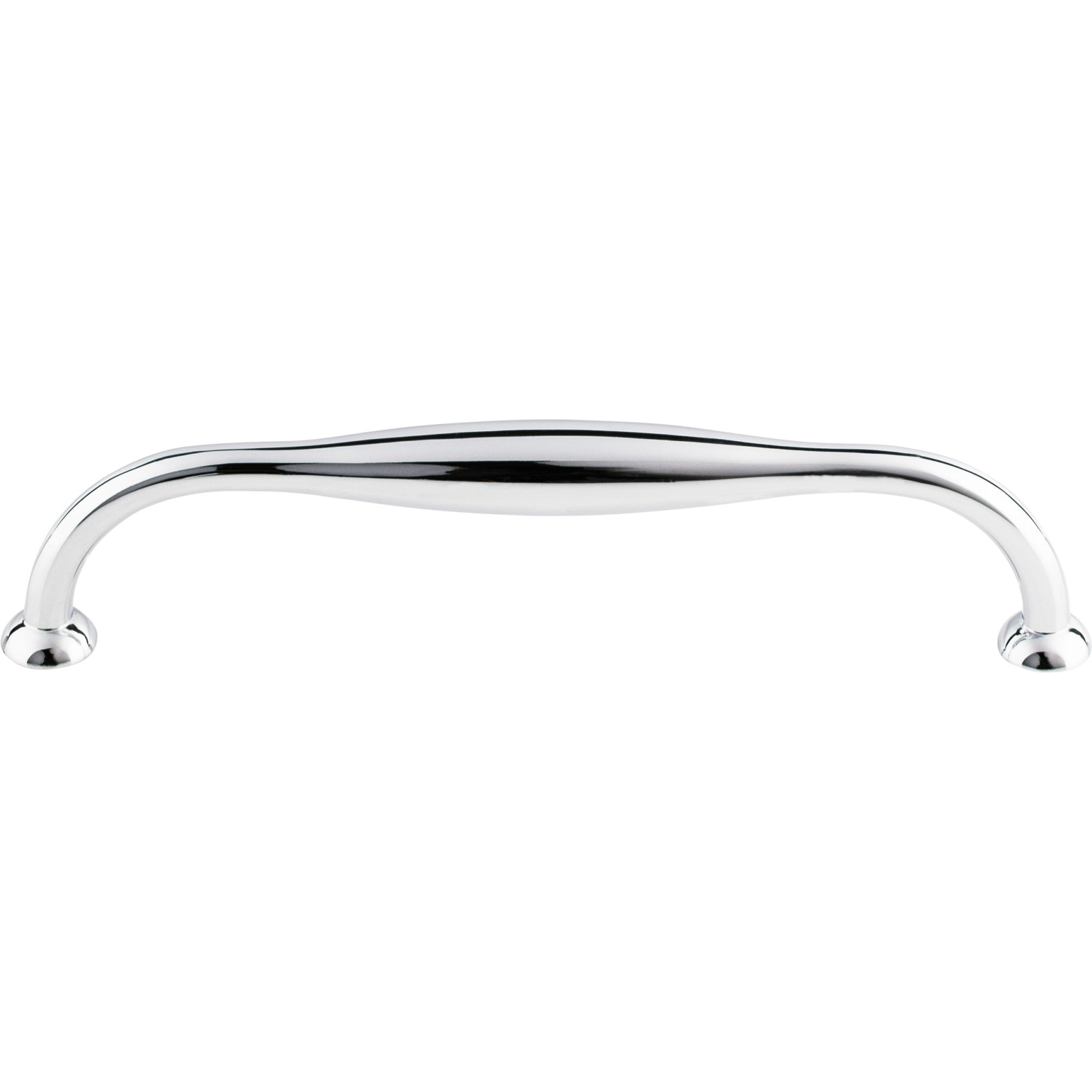 Worldwide Flooring Design Center Shrewsbury D Pull 6 5/16 Inch (c-c) Polished Chrome Shrewsbury D Pull 6 5/16 Inch (c-c) Polished Chrome Top Knobs Decorative Hardware