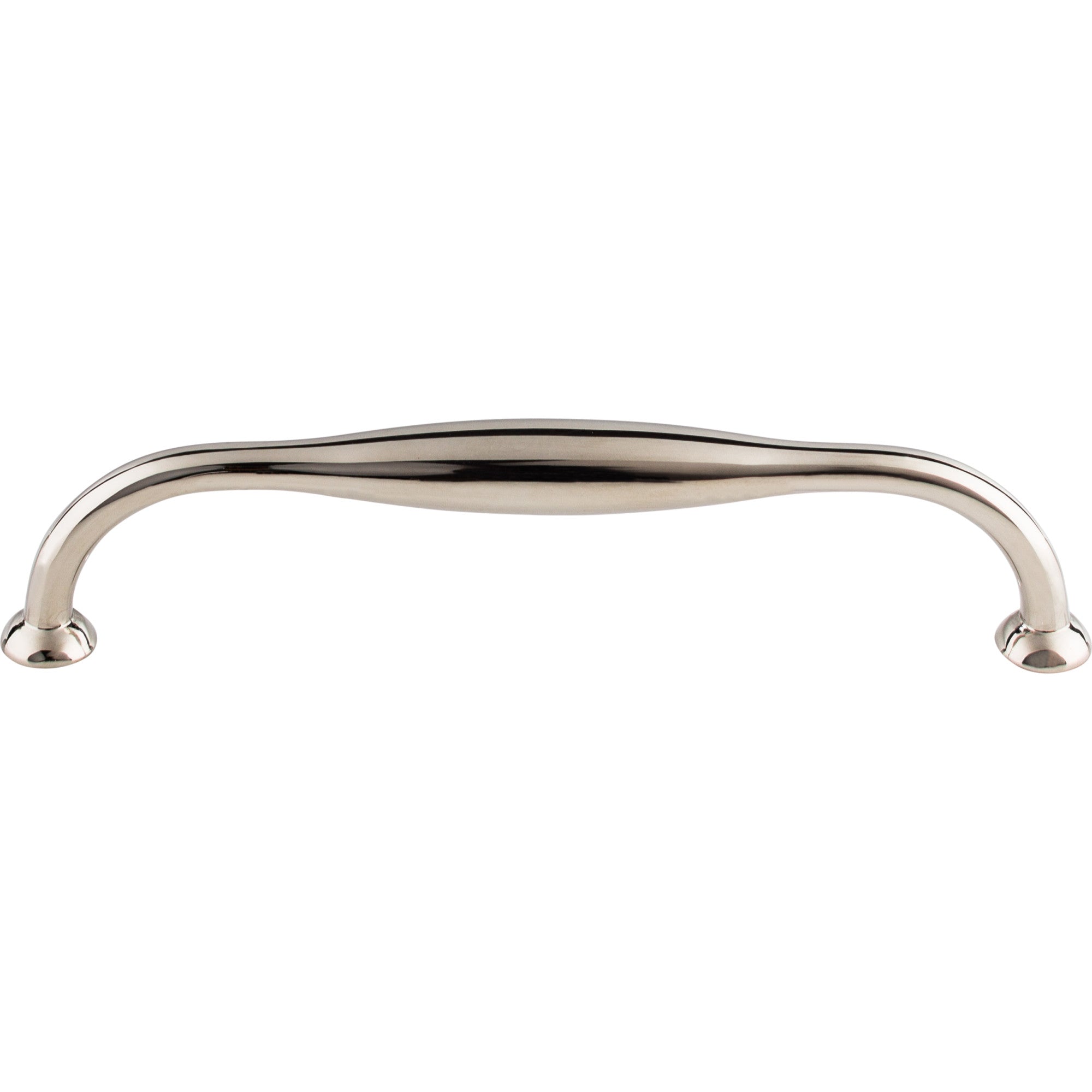 Worldwide Flooring Design Center Shrewsbury D Pull 6 5/16 Inch (c-c) Polished Nickel Shrewsbury D Pull 6 5/16 Inch (c-c) Polished Nickel Top Knobs Decorative Hardware