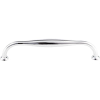 Worldwide Flooring Design Center Shrewsbury D Pull 7 1/2 Inch (c-c) Polished Chrome Shrewsbury D Pull 7 1/2 Inch (c-c) Polished Chrome Top Knobs Decorative Hardware