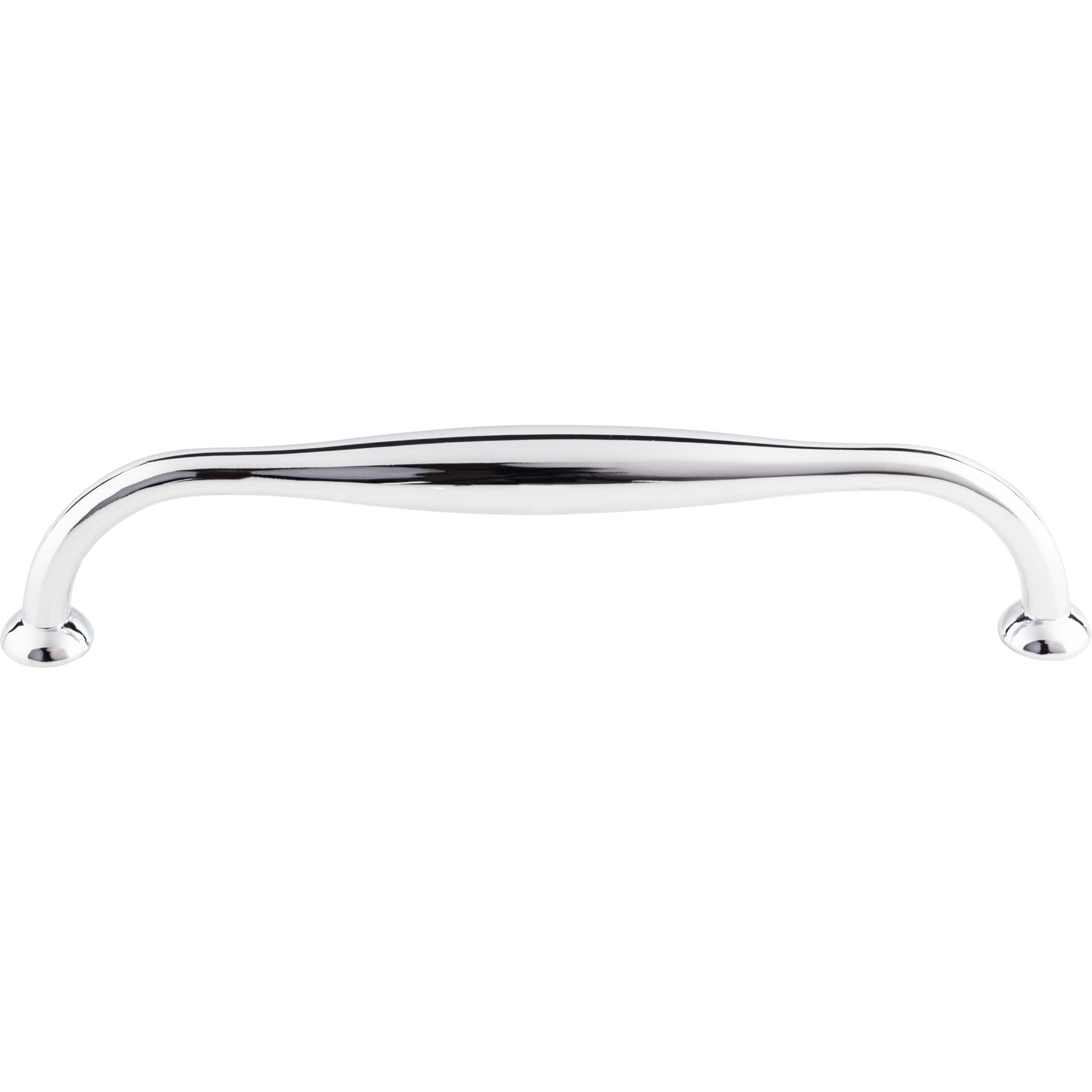 Worldwide Flooring Design Center Shrewsbury D Pull 7 1/2 Inch (c-c) Polished Chrome Shrewsbury D Pull 7 1/2 Inch (c-c) Polished Chrome Top Knobs Decorative Hardware