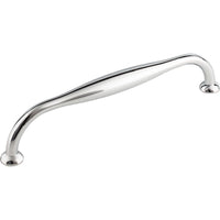 Worldwide Flooring Design Center Shrewsbury D Pull 7 1/2 Inch (c-c) Polished Chrome Shrewsbury D Pull 7 1/2 Inch (c-c) Polished Chrome Top Knobs Decorative Hardware