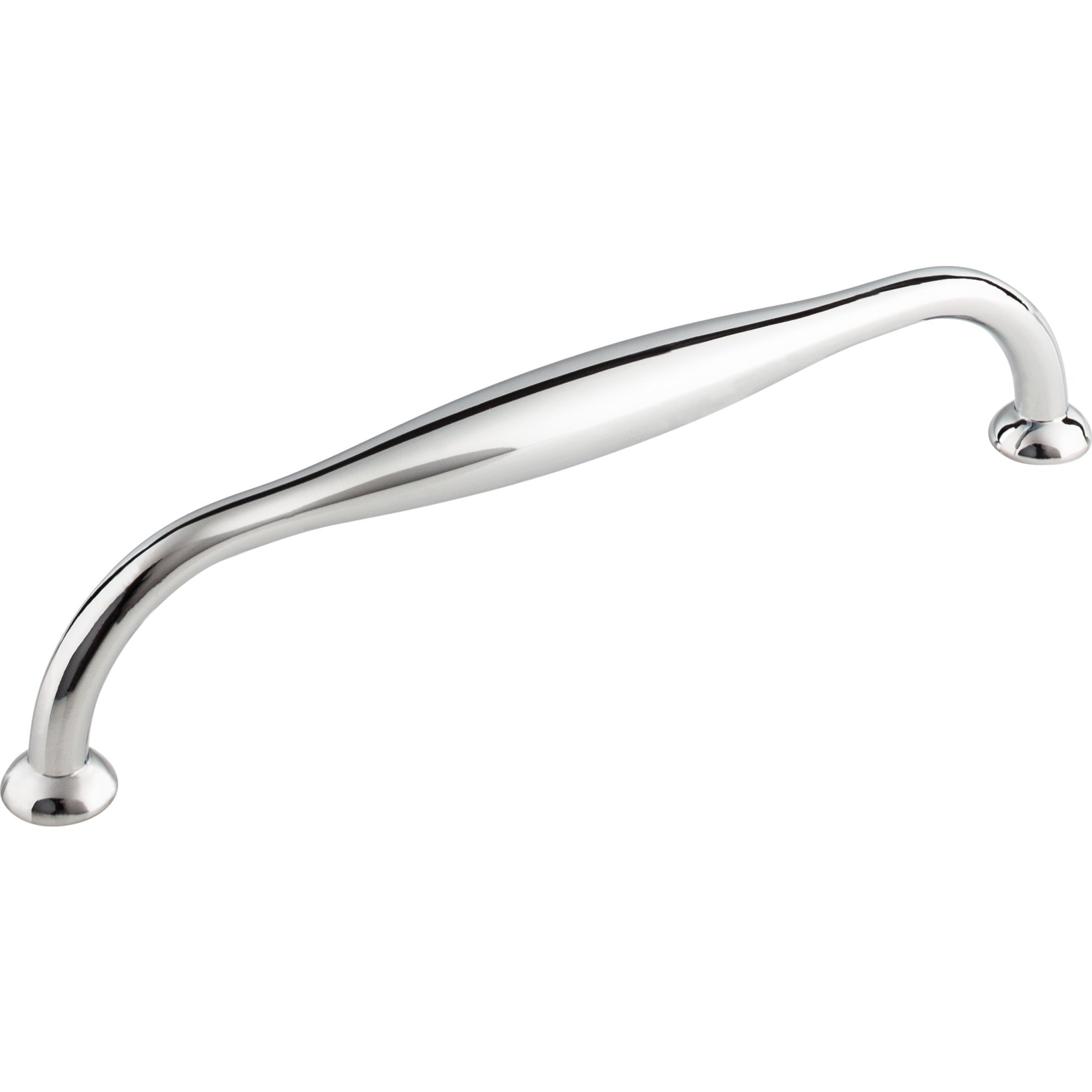 Worldwide Flooring Design Center Shrewsbury D Pull 7 1/2 Inch (c-c) Polished Chrome Shrewsbury D Pull 7 1/2 Inch (c-c) Polished Chrome Top Knobs Decorative Hardware