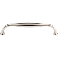 Worldwide Flooring Design Center Shrewsbury D Pull 7 1/2 Inch (c-c) Polished Nickel Shrewsbury D Pull 7 1/2 Inch (c-c) Polished Nickel Top Knobs Decorative Hardware