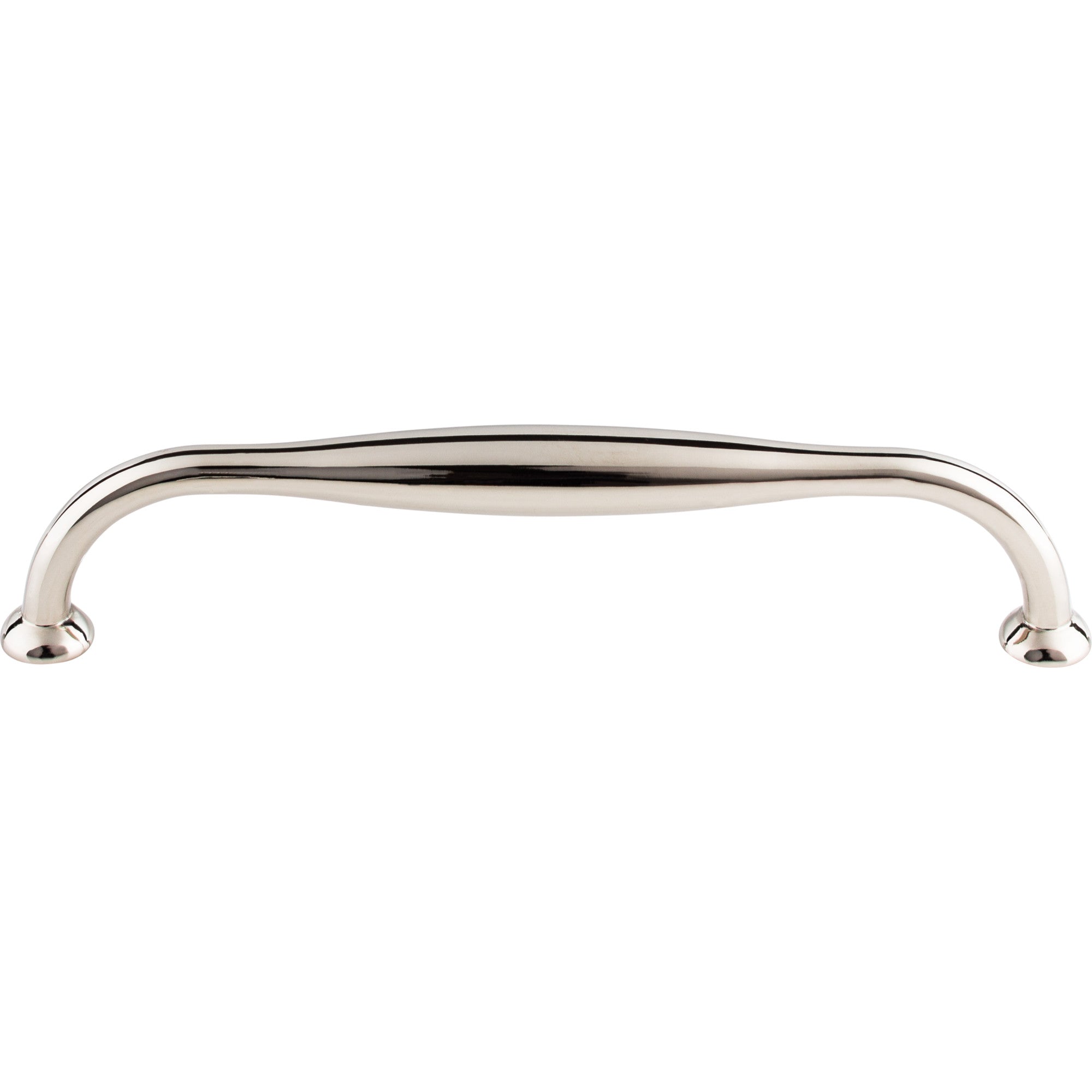 Worldwide Flooring Design Center Shrewsbury D Pull 7 1/2 Inch (c-c) Polished Nickel Shrewsbury D Pull 7 1/2 Inch (c-c) Polished Nickel Top Knobs Decorative Hardware