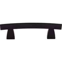 Worldwide Flooring Design Center Arched Pull 3 Inch (c-c) Flat Black Arched Pull 3 Inch (c-c) Flat Black Top Knobs Decorative Hardware