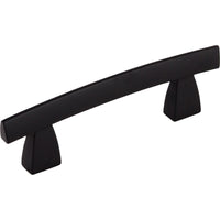 Worldwide Flooring Design Center Arched Pull 3 Inch (c-c) Flat Black Arched Pull 3 Inch (c-c) Flat Black Top Knobs Decorative Hardware