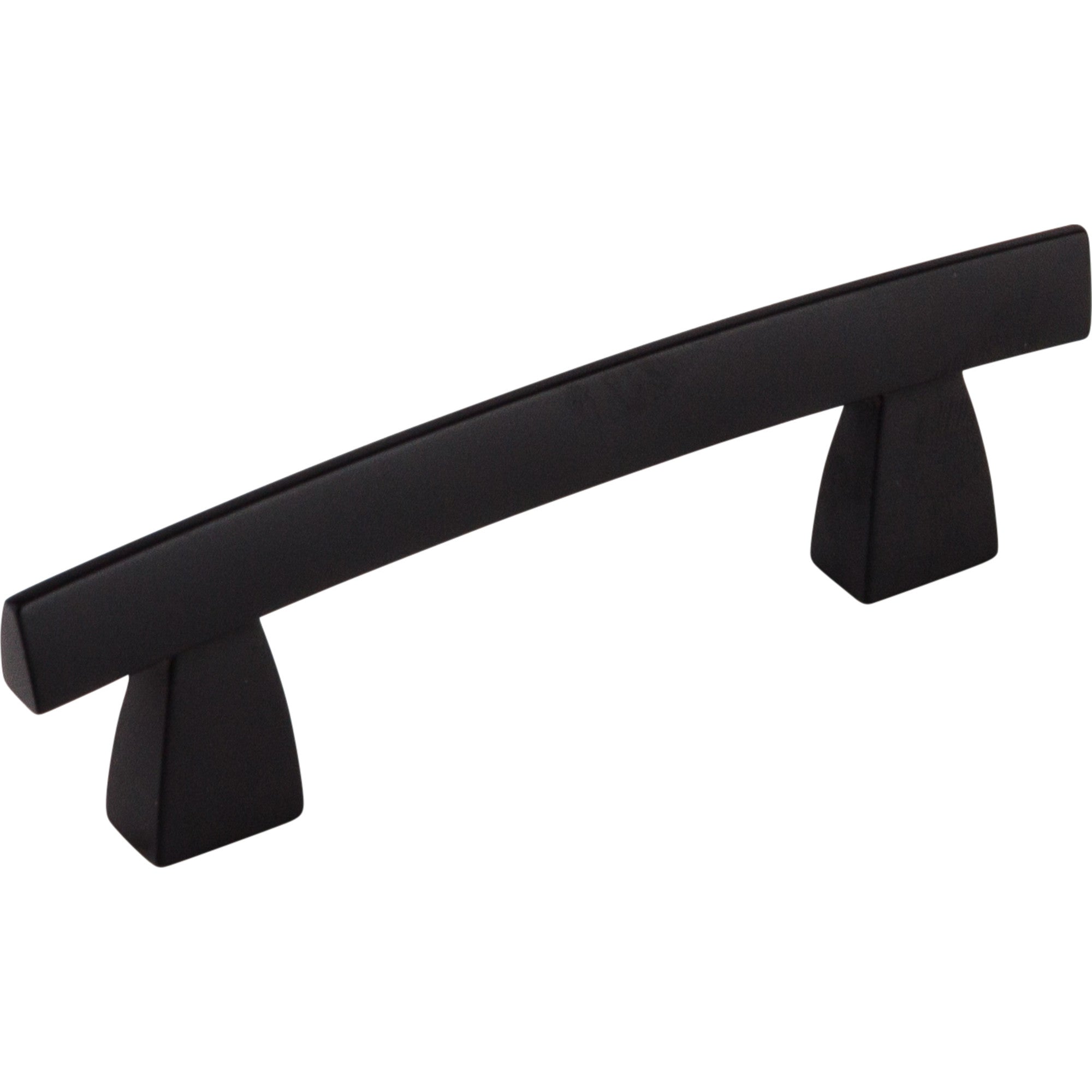 Worldwide Flooring Design Center Arched Pull 3 Inch (c-c) Flat Black Arched Pull 3 Inch (c-c) Flat Black Top Knobs Decorative Hardware