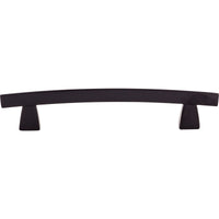 Worldwide Flooring Design Center Arched Pull 5 Inch (c-c) Flat Black Arched Pull 5 Inch (c-c) Flat Black Top Knobs Decorative Hardware
