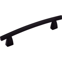 Worldwide Flooring Design Center Arched Pull 5 Inch (c-c) Flat Black Arched Pull 5 Inch (c-c) Flat Black Top Knobs Decorative Hardware