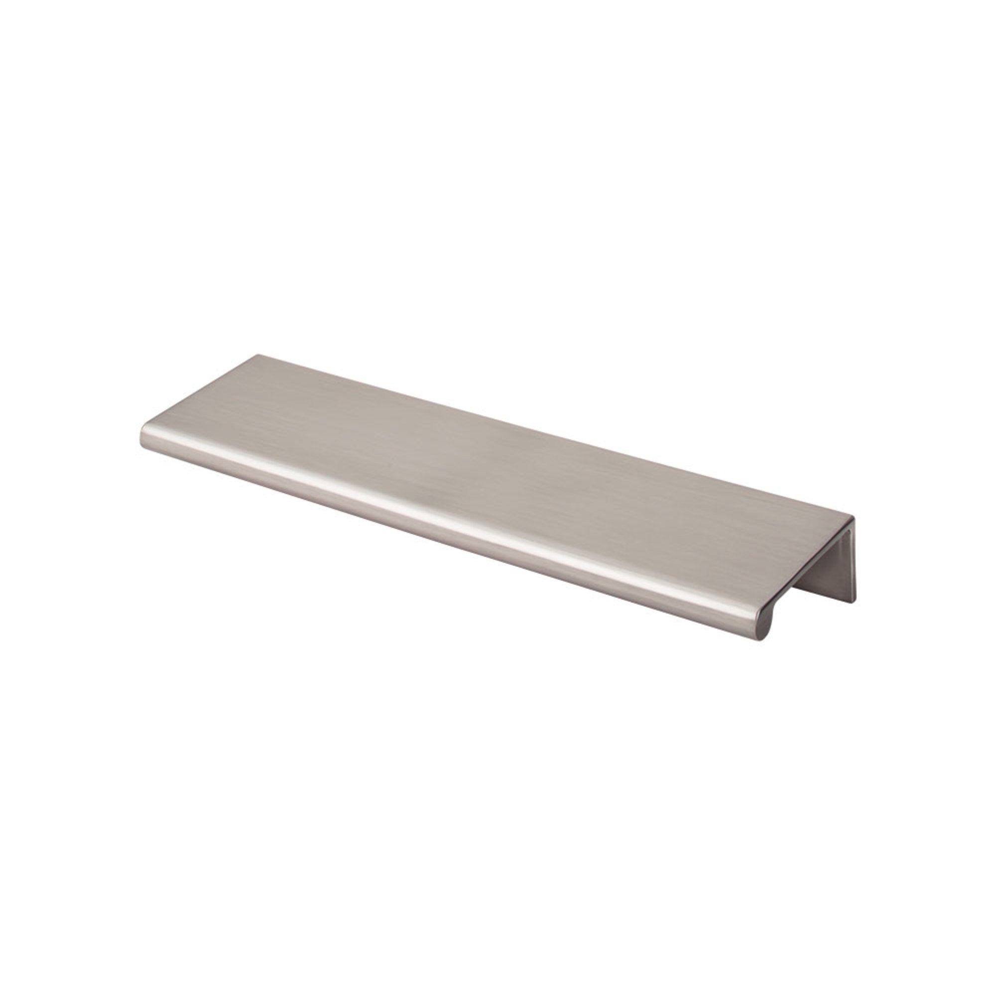 Worldwide Flooring Design Center Europa Tab Pull 5 Inch (c-c) Brushed Satin Nickel Europa Tab Pull 5 Inch (c-c) Brushed Satin Nickel Top Knobs Decorative Hardware