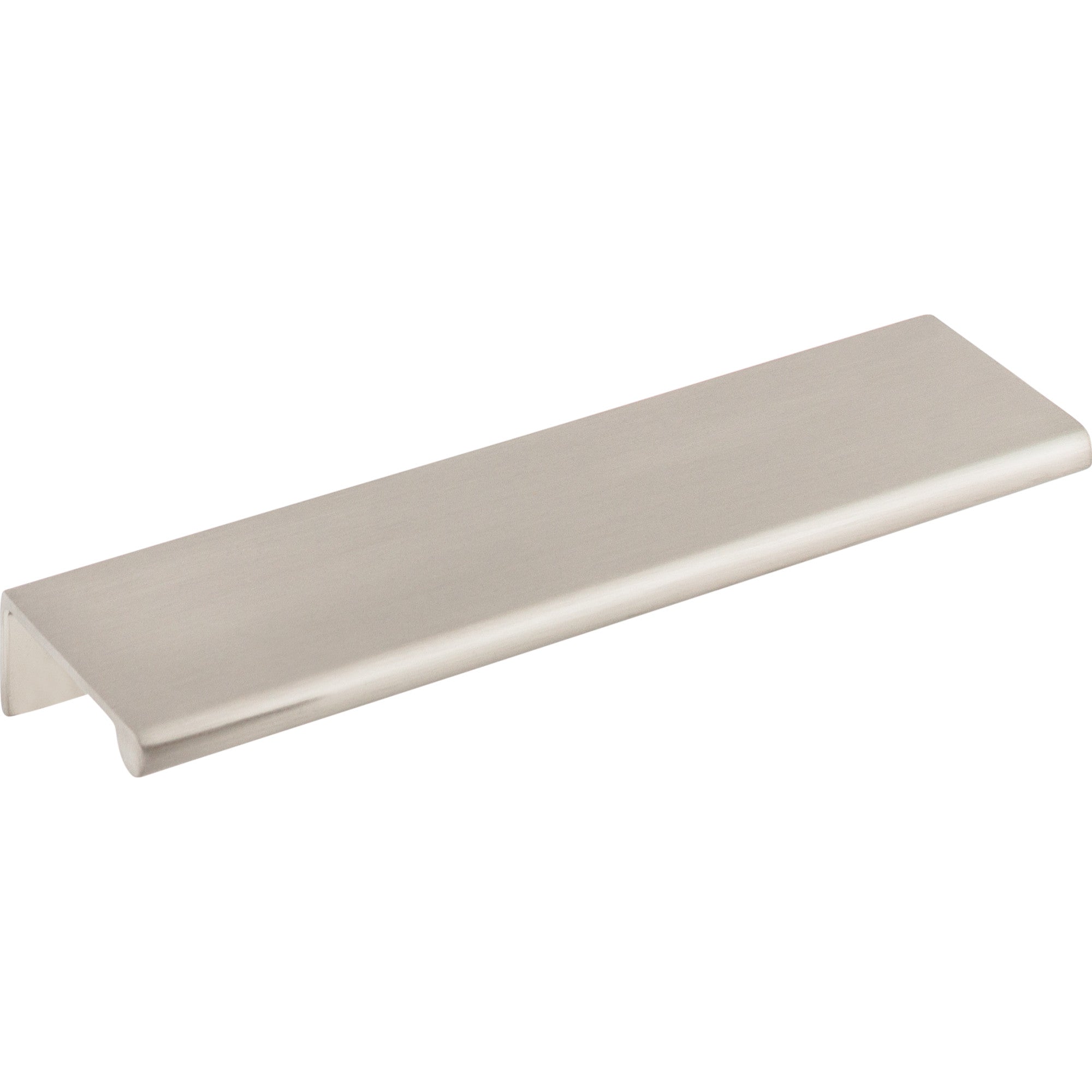 Worldwide Flooring Design Center Europa Tab Pull 5 Inch (c-c) Brushed Satin Nickel Europa Tab Pull 5 Inch (c-c) Brushed Satin Nickel Top Knobs Decorative Hardware
