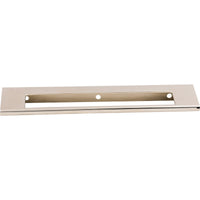 Worldwide Flooring Design Center Europa Cut Out Tab Pull 6 Inch (c-c) Polished Nickel Europa Cut Out Tab Pull 6 Inch (c-c) Polished Nickel Top Knobs Decorative Hardware