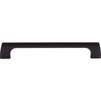Worldwide Flooring Design Center Holland Pull 6 5/16 Inch (c-c) Flat Black Holland Pull 6 5/16 Inch (c-c) Flat Black Top Knobs Decorative Hardware