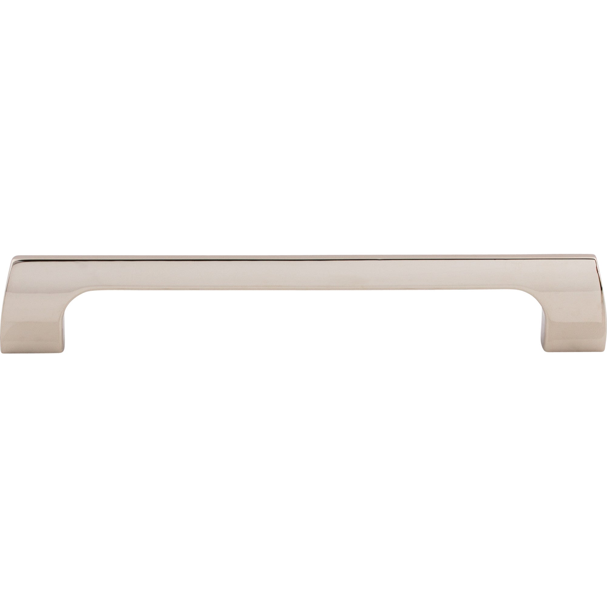 Worldwide Flooring Design Center Holland Pull 6 5/16 Inch (c-c) Polished Nickel Holland Pull 6 5/16 Inch (c-c) Polished Nickel Top Knobs Decorative Hardware