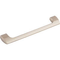 Worldwide Flooring Design Center Holland Pull 6 5/16 Inch (c-c) Polished Nickel Holland Pull 6 5/16 Inch (c-c) Polished Nickel Top Knobs Decorative Hardware