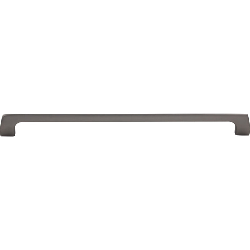 Worldwide Flooring Design Center Holland Pull 12 Inch (c-c) Ash Gray Holland Pull 12 Inch (c-c) Ash Gray Top Knobs Decorative Hardware