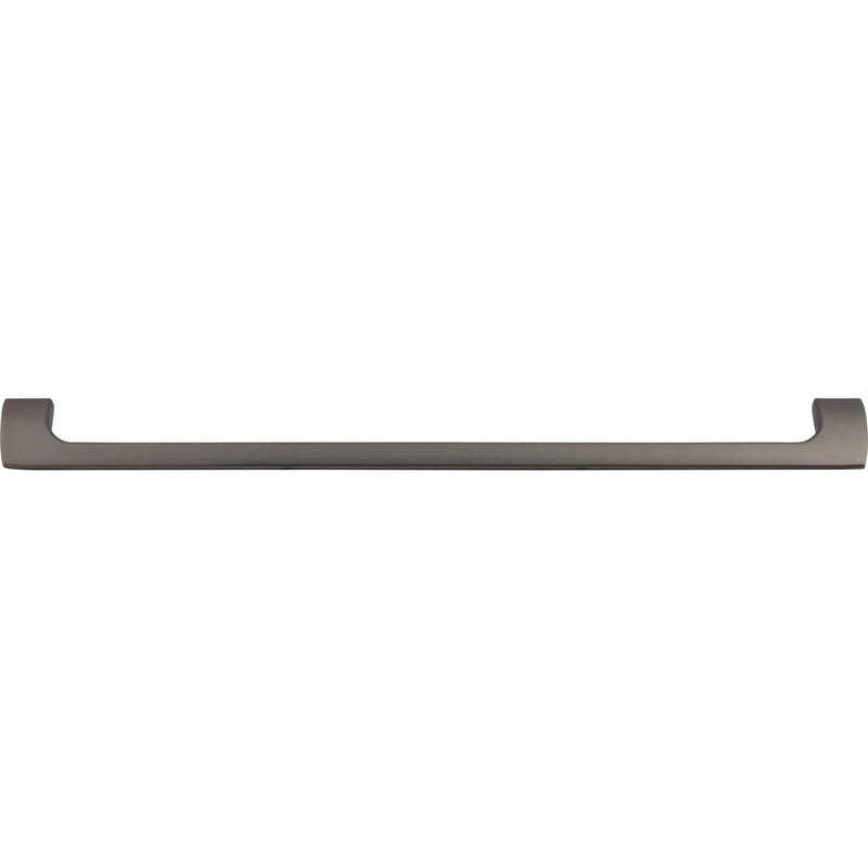 Worldwide Flooring Design Center Holland Pull 12 Inch (c-c) Ash Gray Holland Pull 12 Inch (c-c) Ash Gray Top Knobs Decorative Hardware