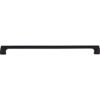 Worldwide Flooring Design Center Holland Pull 12 Inch (c-c) Flat Black Holland Pull 12 Inch (c-c) Flat Black Top Knobs Decorative Hardware