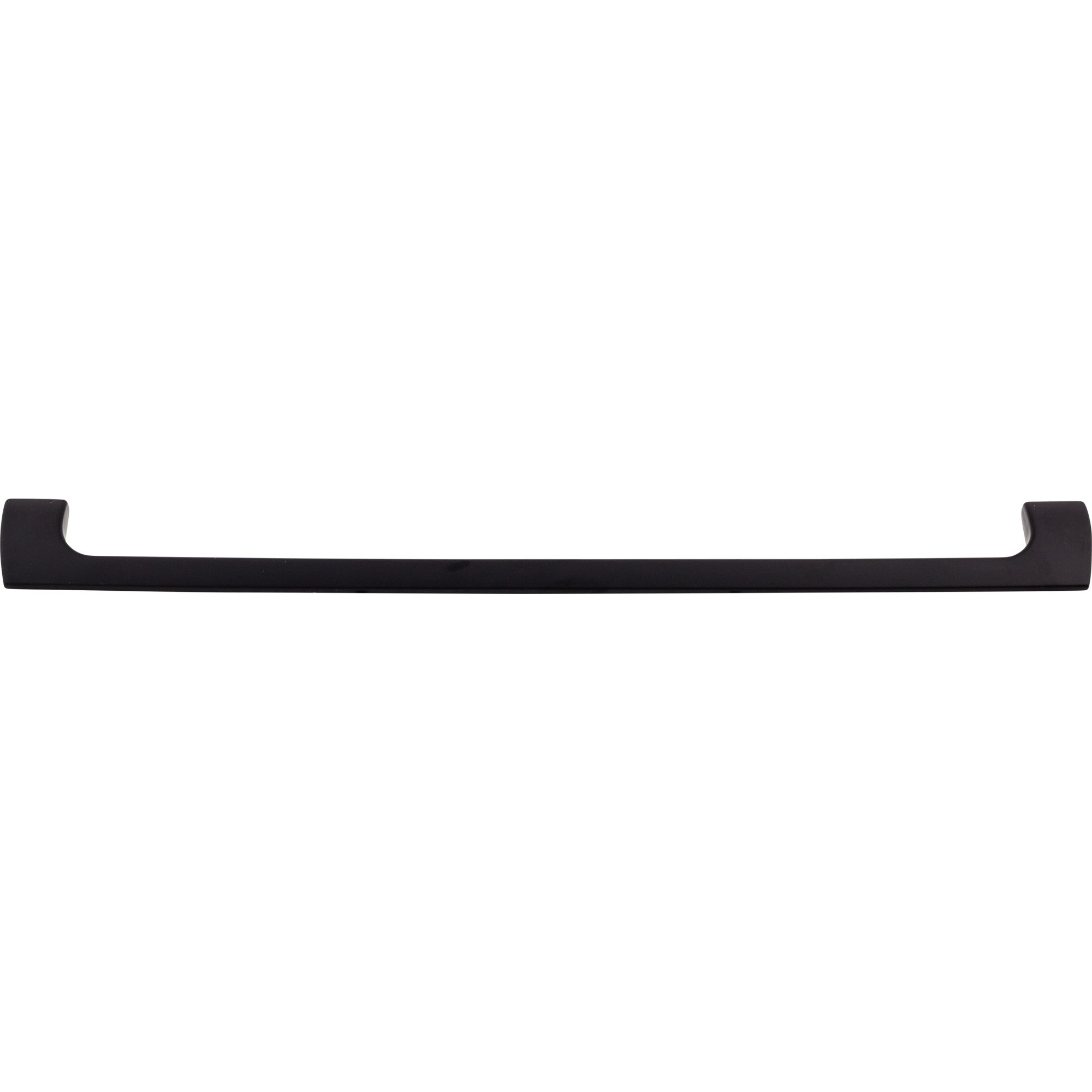 Worldwide Flooring Design Center Holland Pull 12 Inch (c-c) Flat Black Holland Pull 12 Inch (c-c) Flat Black Top Knobs Decorative Hardware