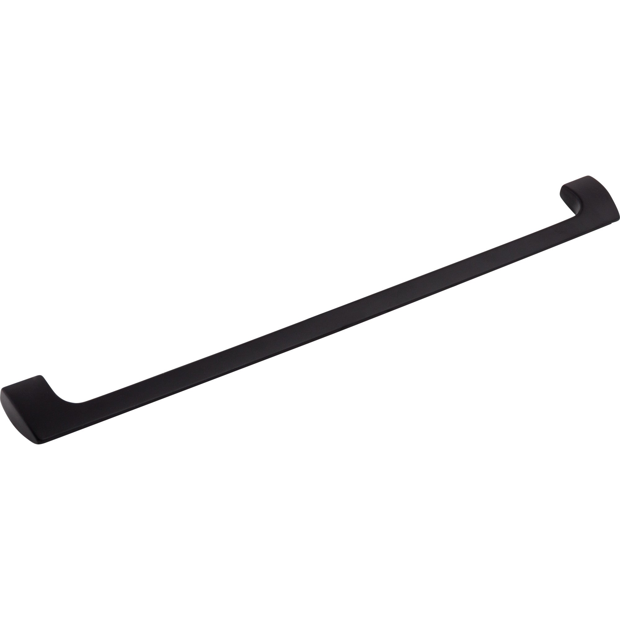 Worldwide Flooring Design Center Holland Pull 12 Inch (c-c) Flat Black Holland Pull 12 Inch (c-c) Flat Black Top Knobs Decorative Hardware