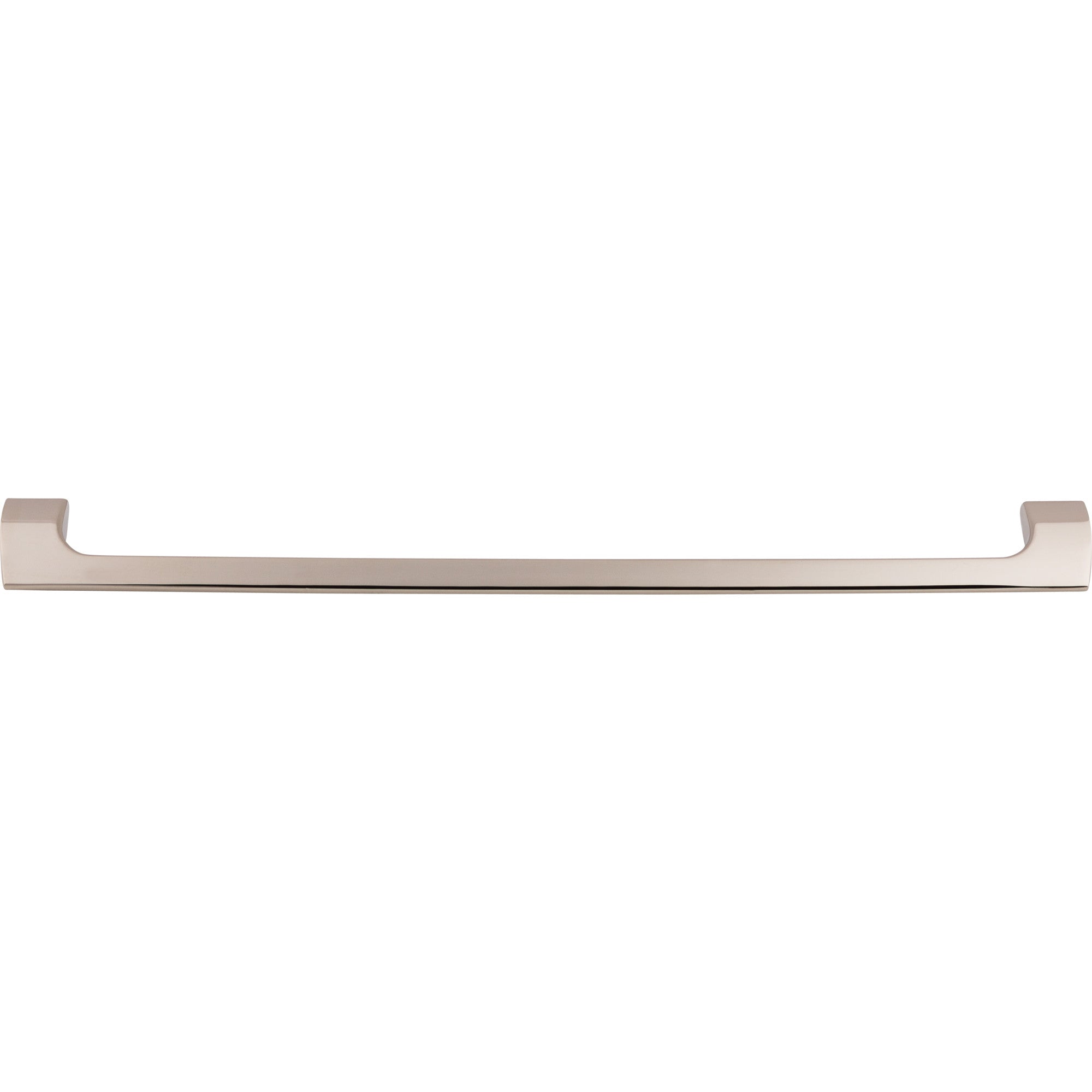 Worldwide Flooring Design Center Holland Pull 12 Inch (c-c) Polished Nickel Holland Pull 12 Inch (c-c) Polished Nickel Top Knobs Decorative Hardware