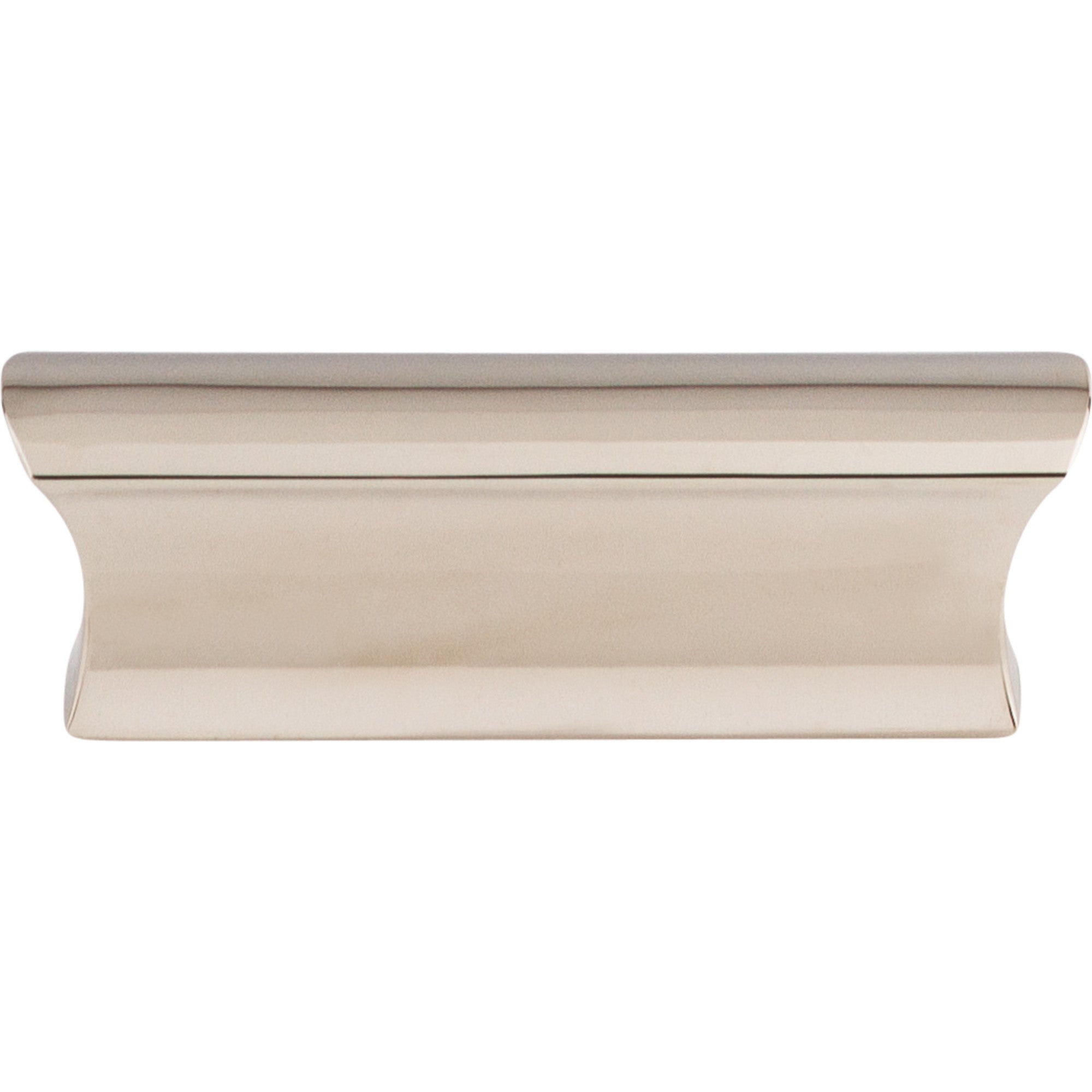 Worldwide Flooring Design Center Glacier Pull 2 Inch (c-c) Polished Nickel Glacier Pull 2 Inch (c-c) Polished Nickel Top Knobs Decorative Hardware