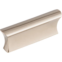 Worldwide Flooring Design Center Glacier Pull 2 Inch (c-c) Polished Nickel Glacier Pull 2 Inch (c-c) Polished Nickel Top Knobs Decorative Hardware