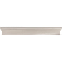 Worldwide Flooring Design Center Glacier Pull 6 Inch (c-c) Brushed Satin Nickel Glacier Pull 6 Inch (c-c) Brushed Satin Nickel Top Knobs Decorative Hardware