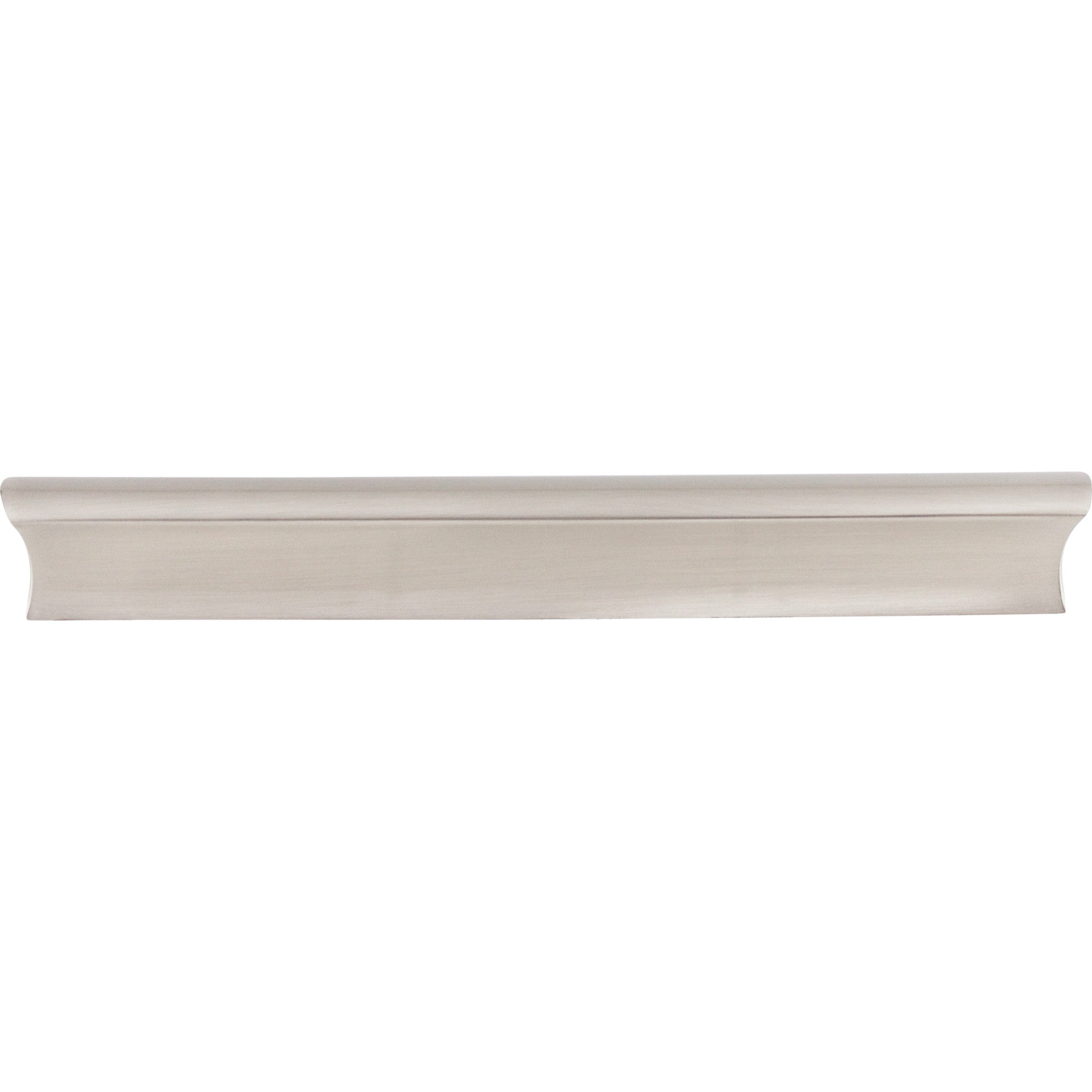 Worldwide Flooring Design Center Glacier Pull 6 Inch (c-c) Brushed Satin Nickel Glacier Pull 6 Inch (c-c) Brushed Satin Nickel Top Knobs Decorative Hardware