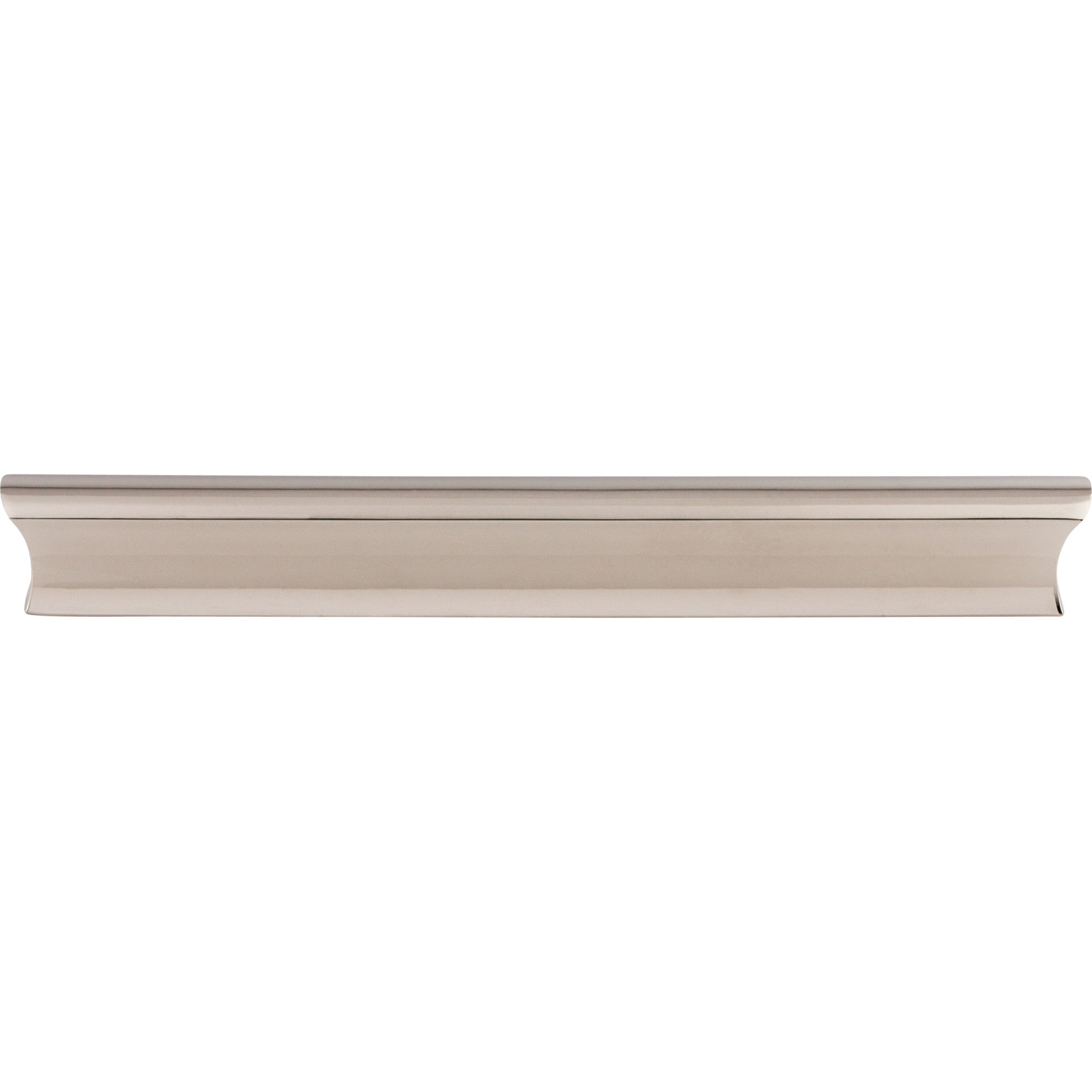 Worldwide Flooring Design Center Glacier Pull 6 Inch (c-c) Polished Nickel Glacier Pull 6 Inch (c-c) Polished Nickel Top Knobs Decorative Hardware